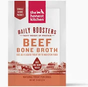 The Honest Kitchen Daily Boosters Instant Beef Bone Broth with Tumeric for Dogs