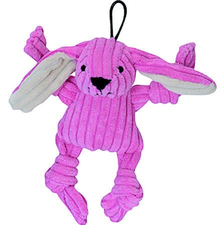 HuggleHounds Knottie Bunny Dog Toy, Wee