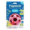 Woof The Pupsicle Treat Dispensing Dog Toy Holiday Edition