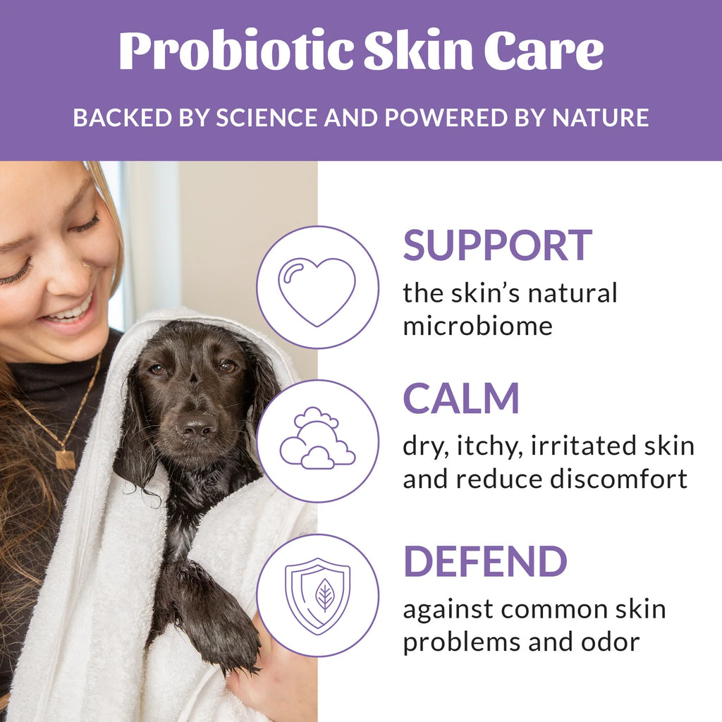 Skout's Honor Probiotic Lavender Pet Shampoo & Conditioner, 16-oz