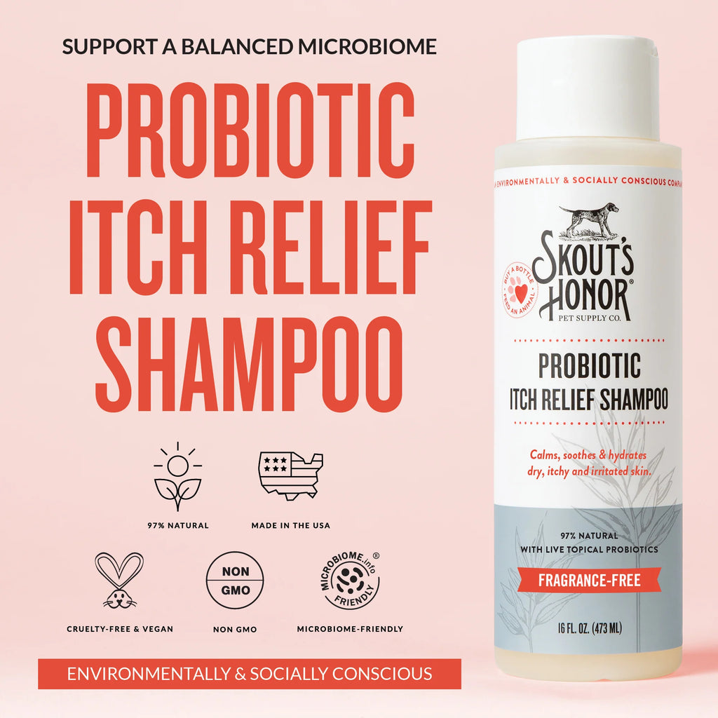 Skout's Honor Probiotic Itch Relief Shampoo