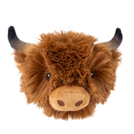 Tall Tails 2-in-1 Fetch Ball Dog Toy – Highland Cow