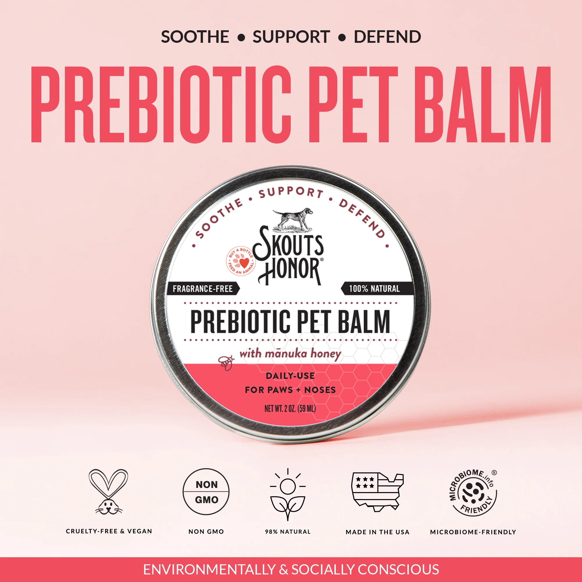 Skout's Honor Prebiotic Pet Balm