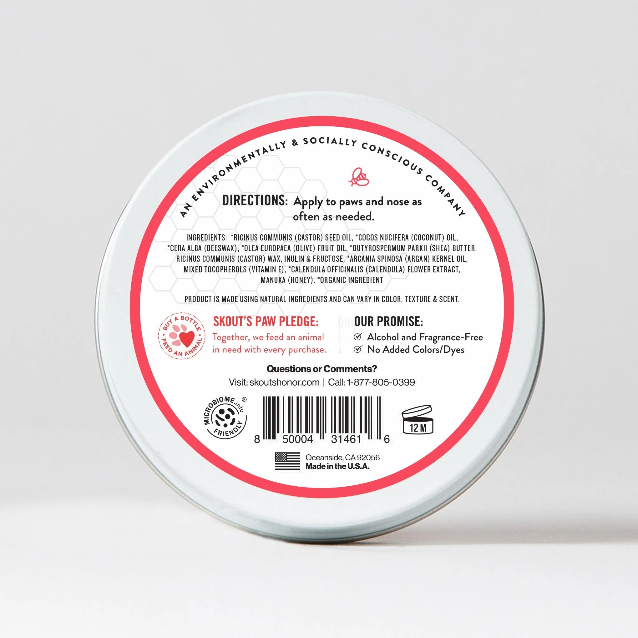 Skout's Honor Prebiotic Pet Balm
