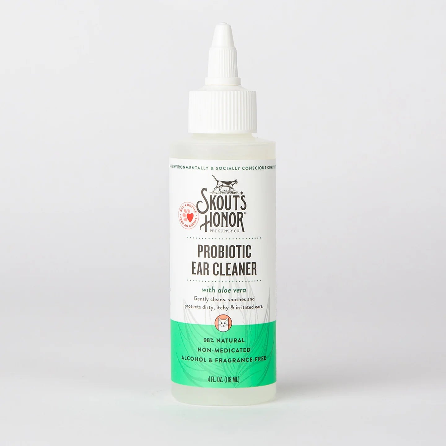 Skout's Honor Cat Probiotic Ear Cleaner