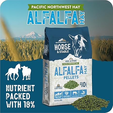 Blue Mountain High Altitude Horse Hay Pellets