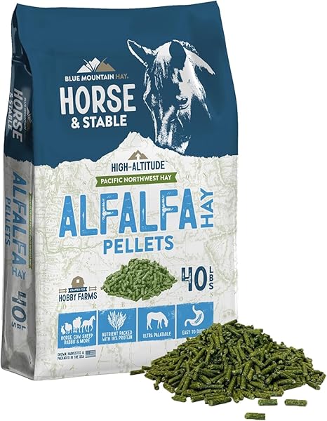 Blue Mountain High Altitude Horse Hay Pellets
