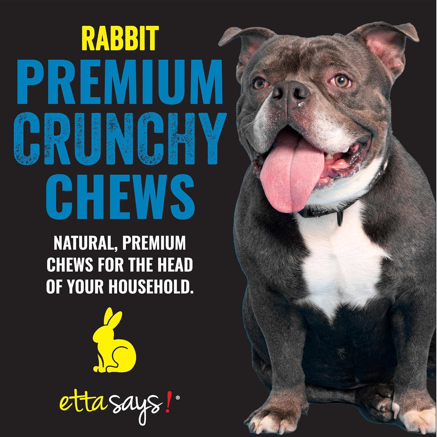 Etta Says! 4.5" Crunchy Rabbit Chew Sticks