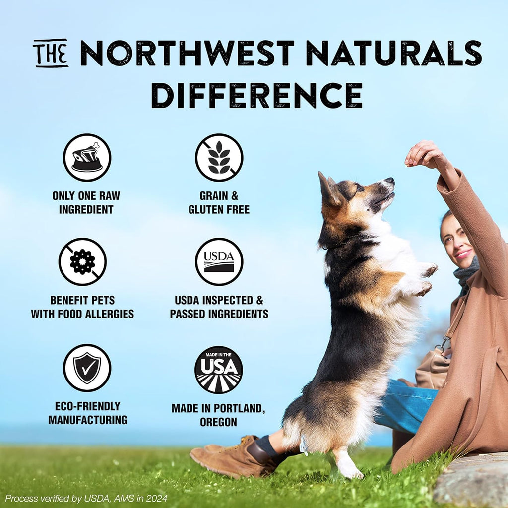 Northwest Naturals Raw Rewards Freeze-Dried Sweet Potato Treats for Dogs and Cats