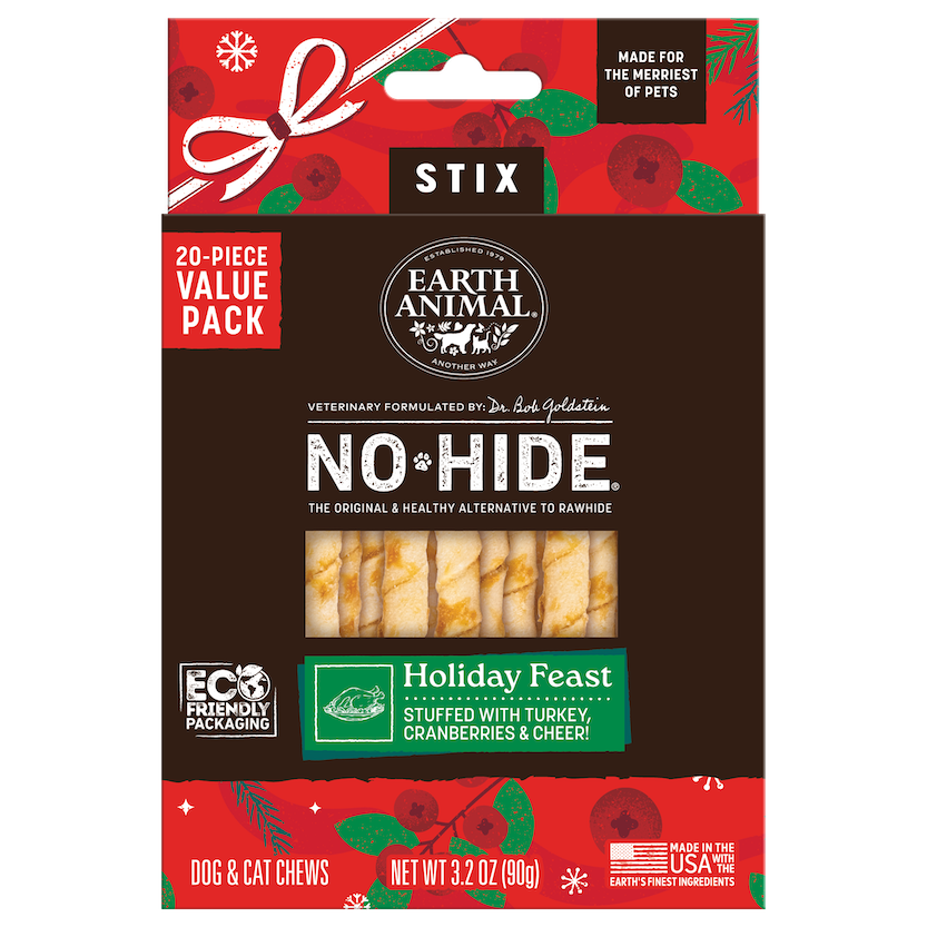 Earth Animal No-Hide® Seasonal Collection – Holiday Feast Stix