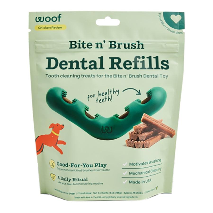 Woof Bite n’ Brush Dental Treat Refills