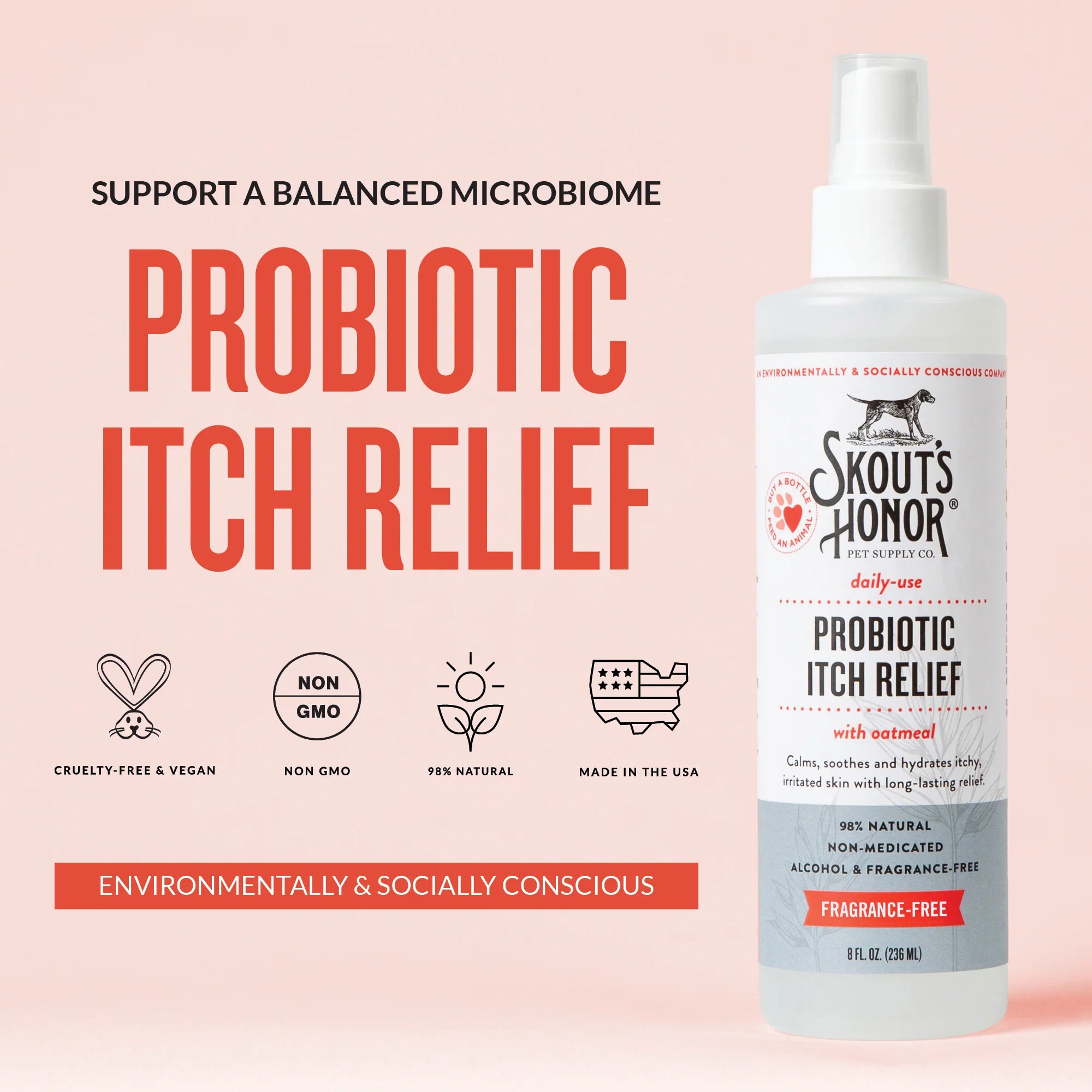 Skout's Honor Probiotic Itch Relief Spray