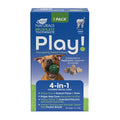 Ark Naturals Brushless Toothpaste Play! Dental Chew Ball for Dogs, 1-pk