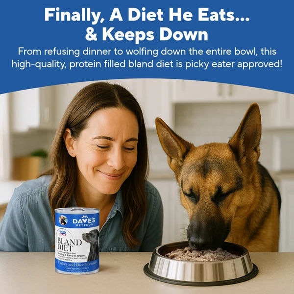 Dave's Restricted Diet Bland for Dogs – Turkey & Rice Pâté