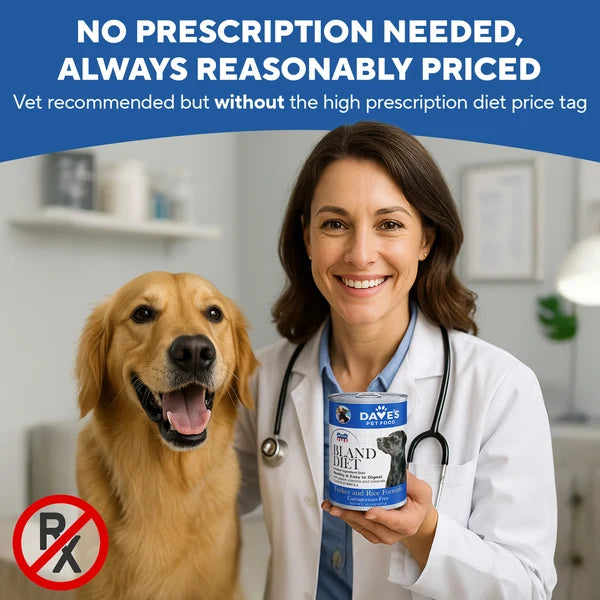 Dave's Restricted Diet Bland for Dogs – Turkey & Rice Pâté