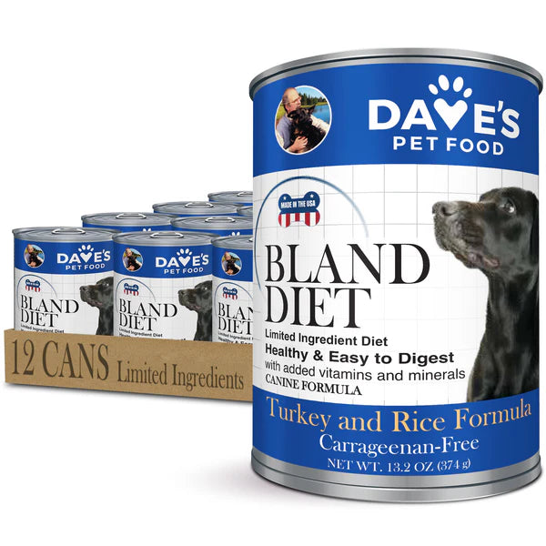 Dave's Restricted Diet Bland for Dogs – Turkey & Rice Pâté