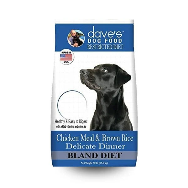 Dave's Pet Food Chicken Meal & Brown Rice Delicate Dinner Dry Dog Food