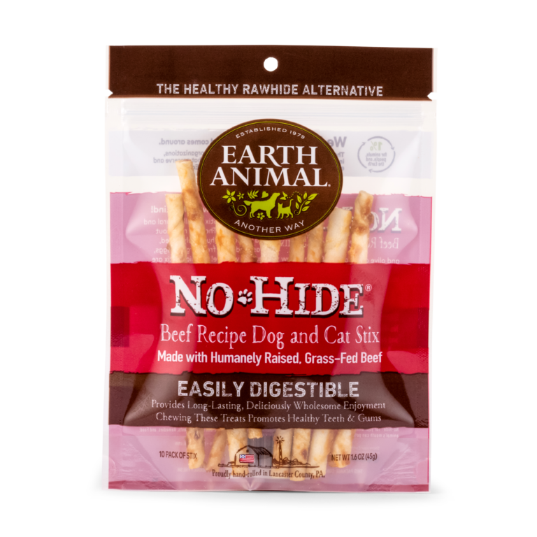 Earth Animal No-Hide Beef Stix Chew Dog Treat