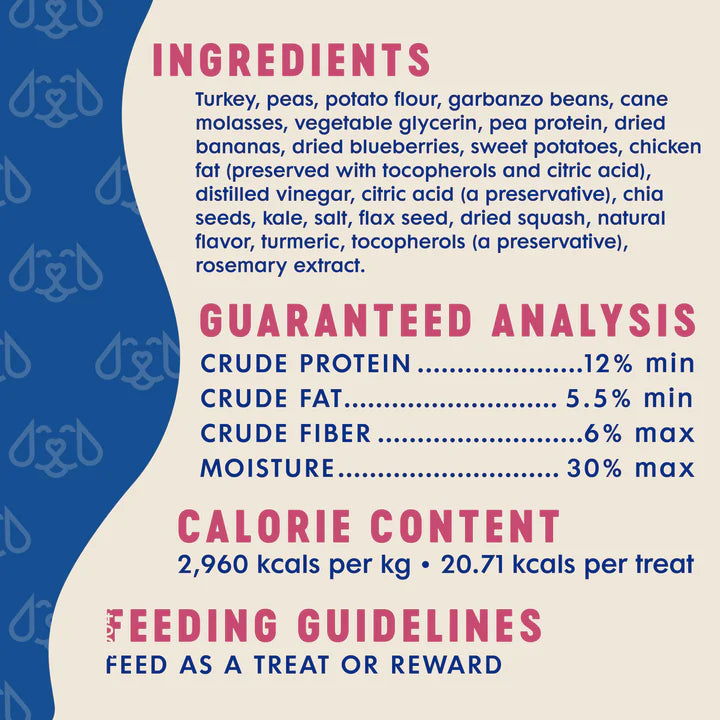 Finley's Dog Griller Strips Turkey  6oz