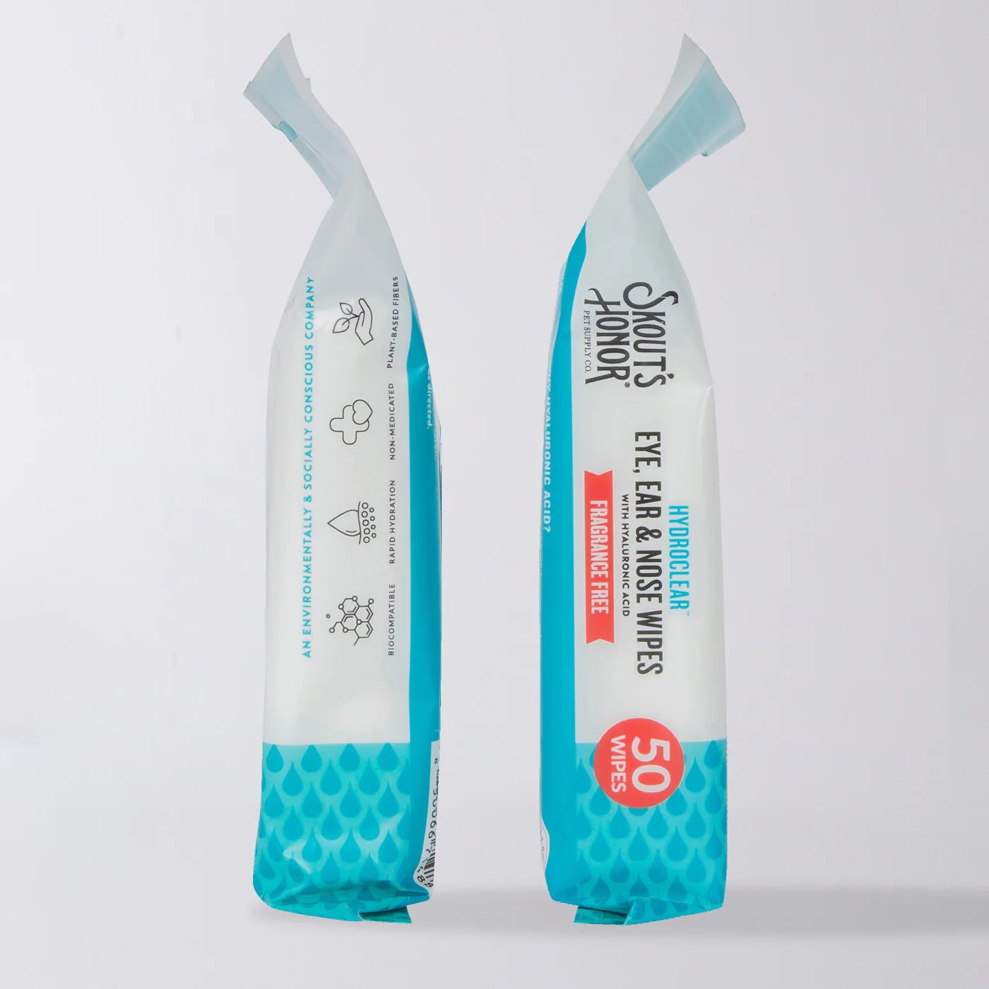 Skout's Honor HydroClear Wipes Eye, Ear & Nose Wipes