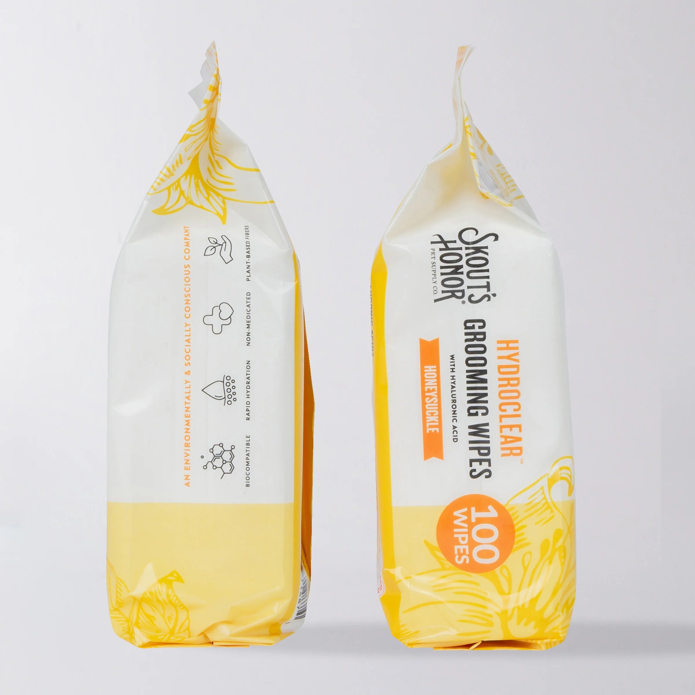 Skout's Honor HydroClear™ Grooming Wipes Honeysuckle