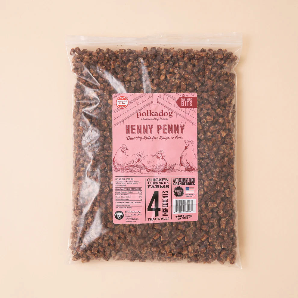 Polkadog Henny Penny Crunchy Bits Dog & Cat Treats