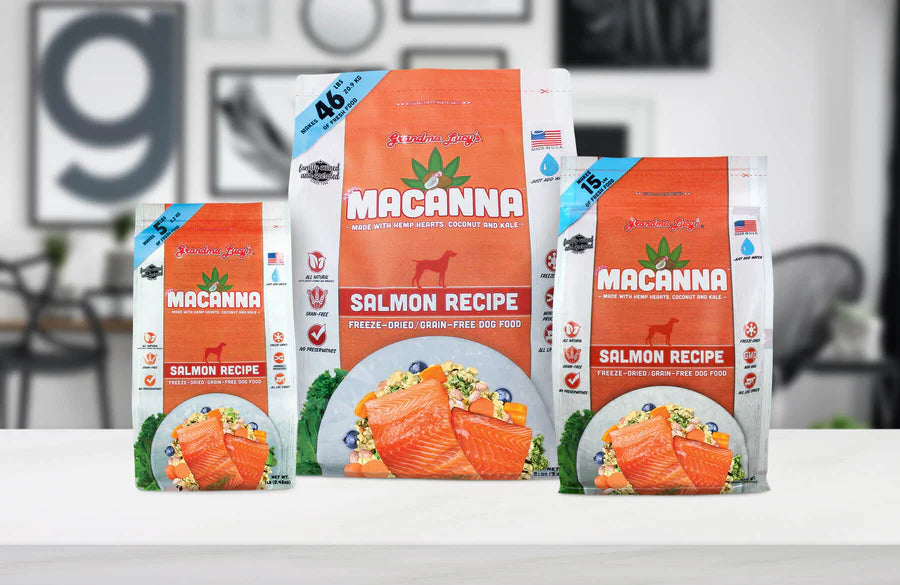Grandma Lucy's Macanna Salmon Freeze-Dried Grain-Free Dog Food