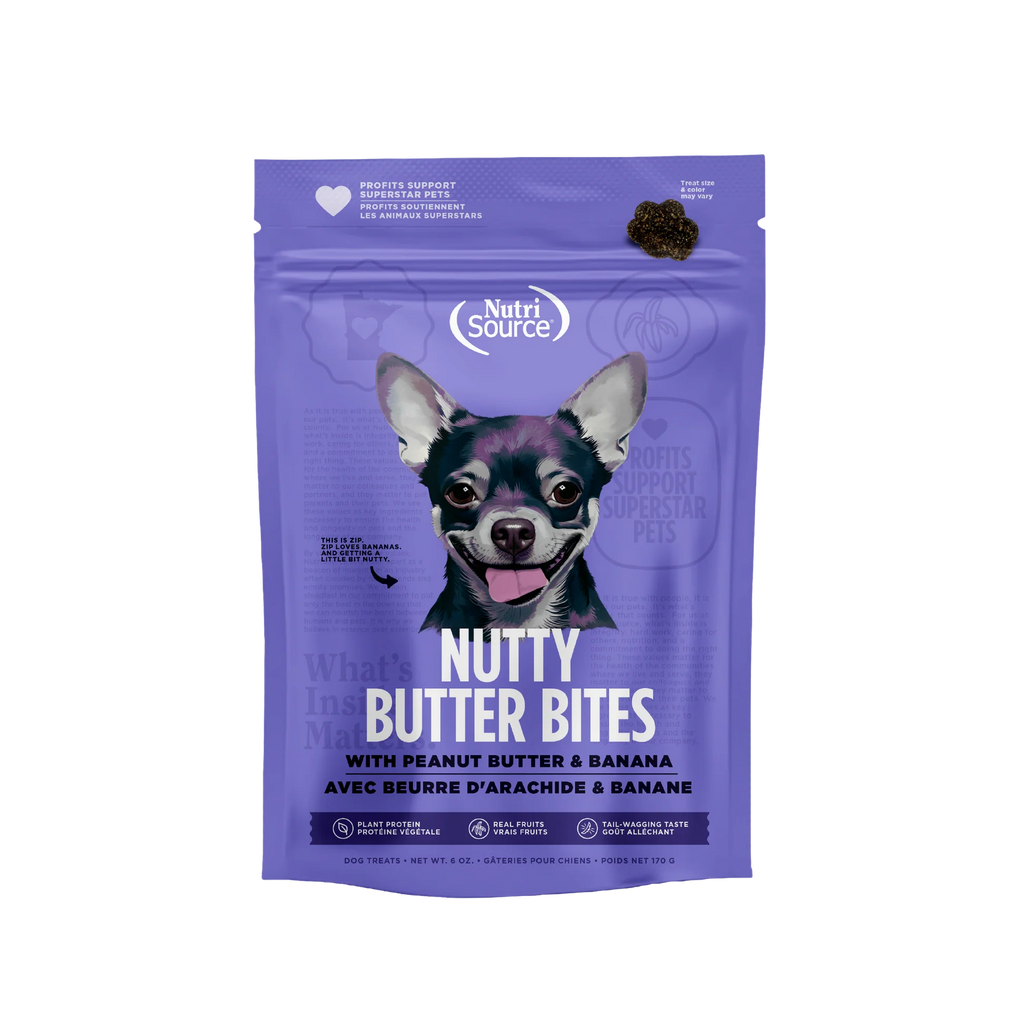 NutriSource Nutty Butter Bites -6 oz