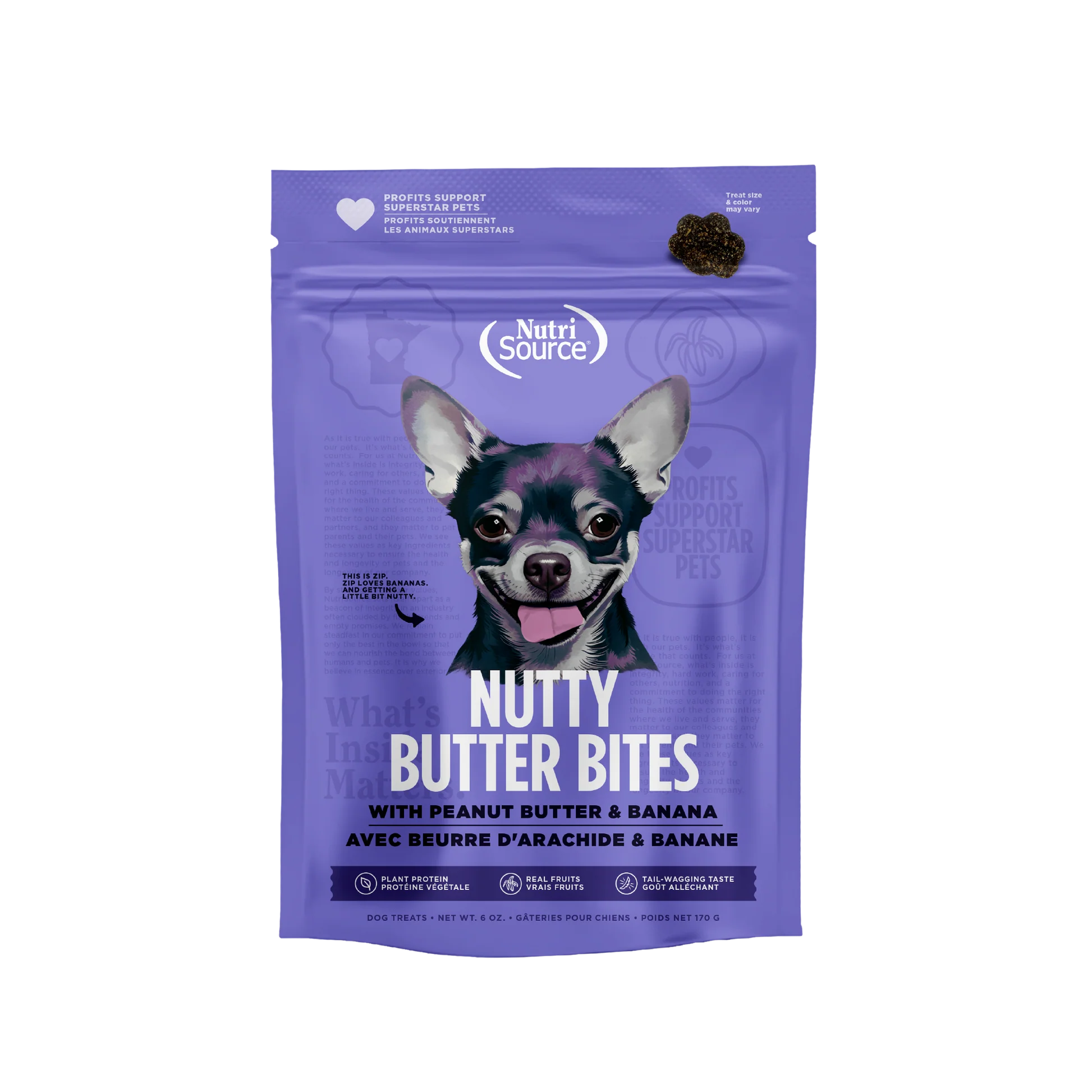 NutriSource Nutty Butter Bites -6 oz