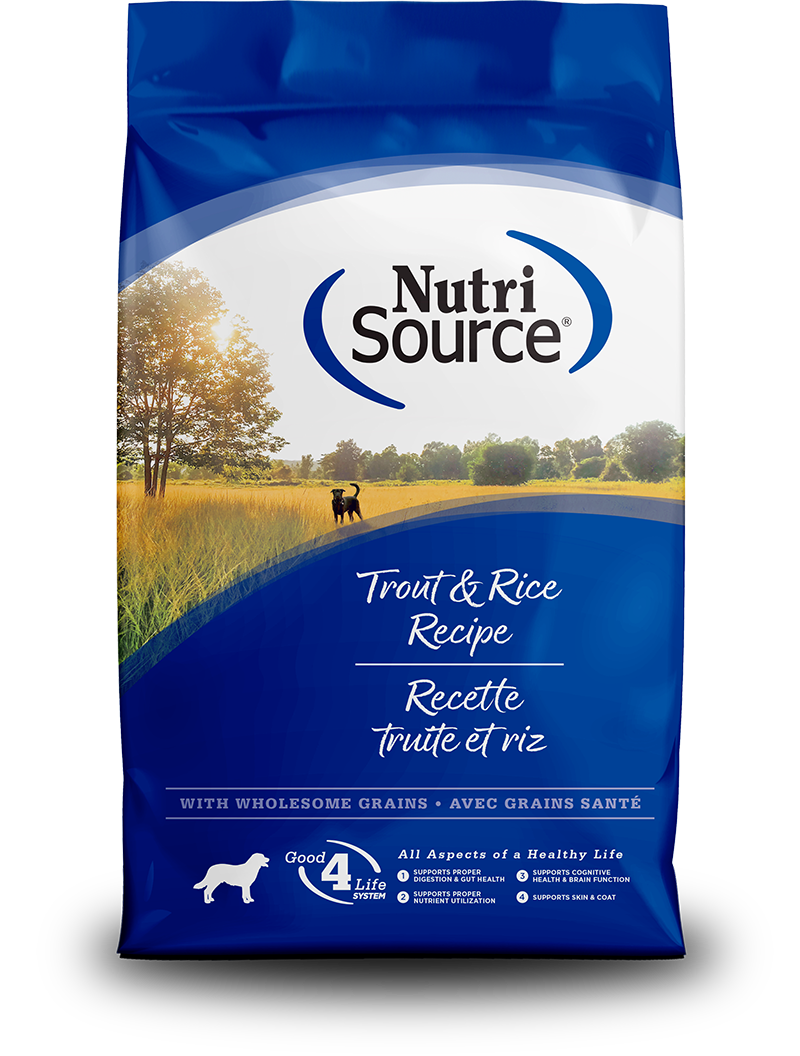 NutriSource Trout & Rice Recipe