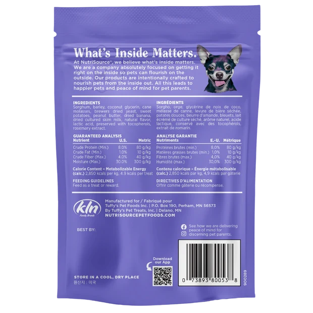 NutriSource Nutty Butter Bites -6 oz