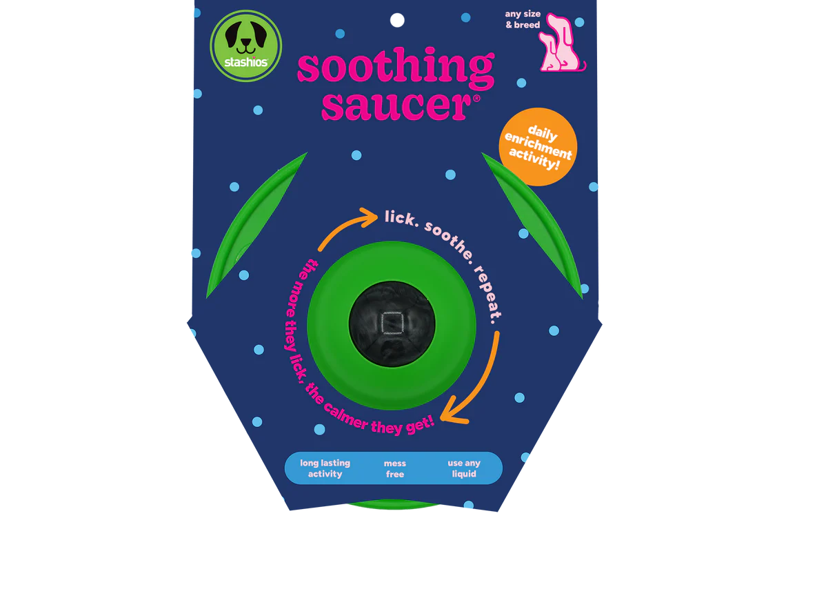 Stashios Soothing Saucer® for Dogs & Cats