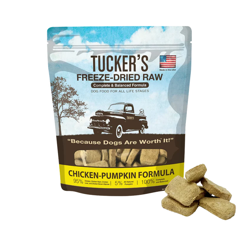Tucker's Chicken-Pumpkin Freeze-Dried Raw Diet