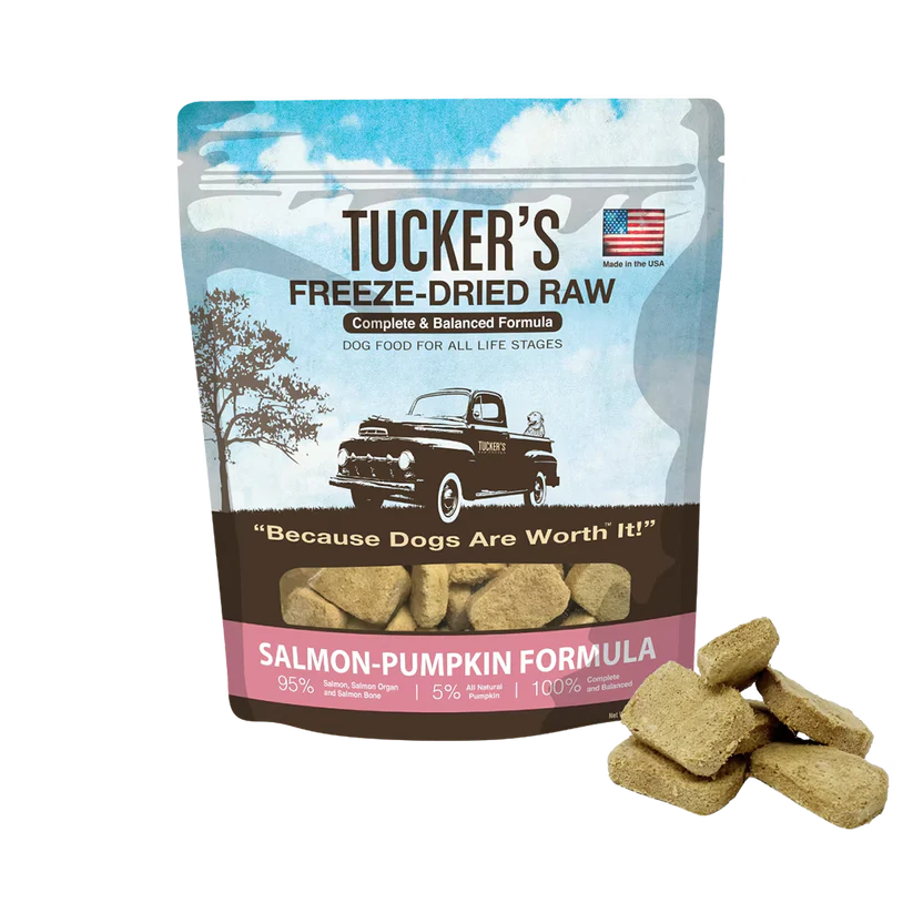 Tucker's Salmon-Pumpkin Freeze-Dried Raw Diet