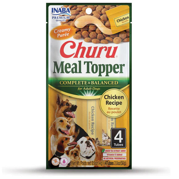 Inaba Dog Churu Meal Topper – Chicken Recipe