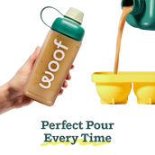 Woof Dog Treat Mixer Bottle
