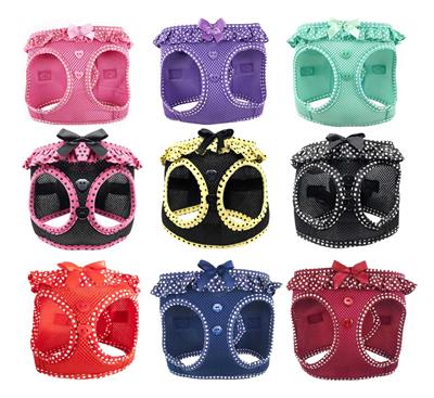 Doggie Design American River Choke-Free Dog Harness Polka Dot Collection