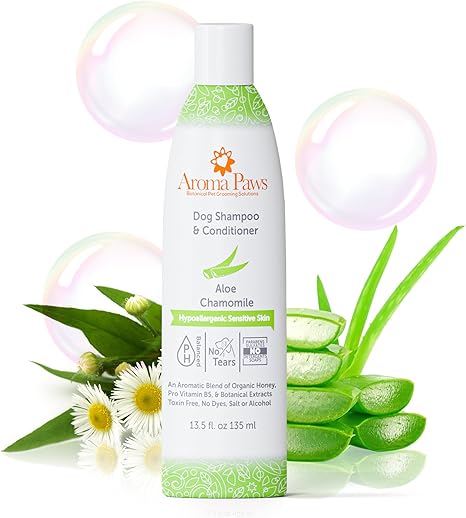 Aroma Paws Aloe Chamomile Dog Shampoo & Conditioner, 13.5 oz