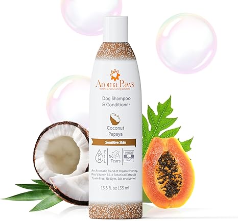 Aroma Paws Shampoo Coconut Papaya, 13.5-oz