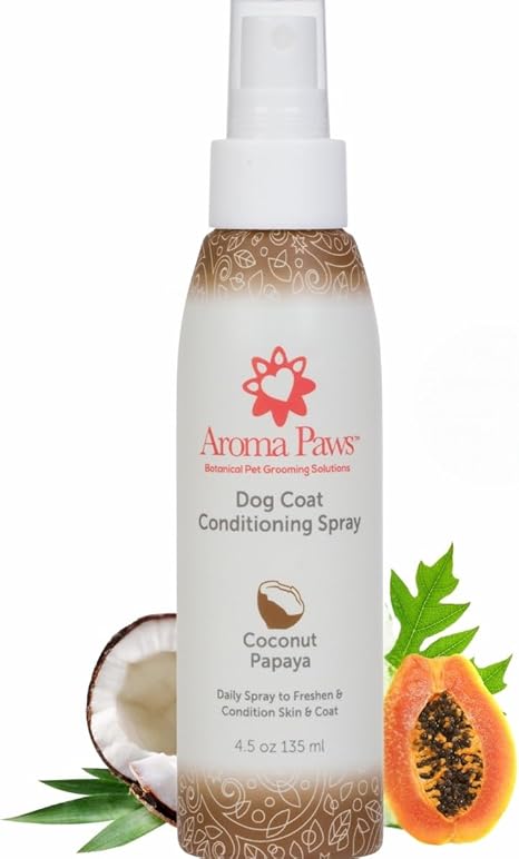 Aroma Paws Coat Spray Coconut Papaya, 4.5-oz