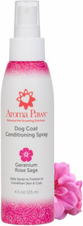 Aroma Paws Geranium Rose Sage Dog Coat Spray, 4.5-oz