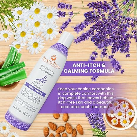 Aroma Paws Shampoo Lavender Chamomile, 13.5-oz