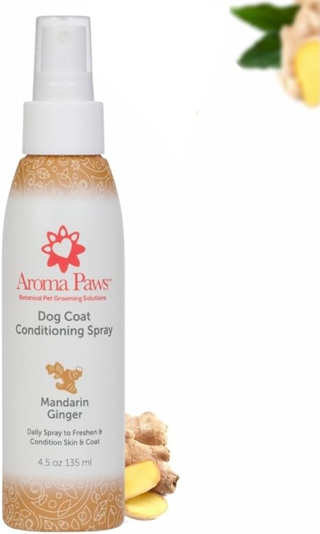 Aroma Paws Coat Spray Mandarin Ginger, 4.5-oz
