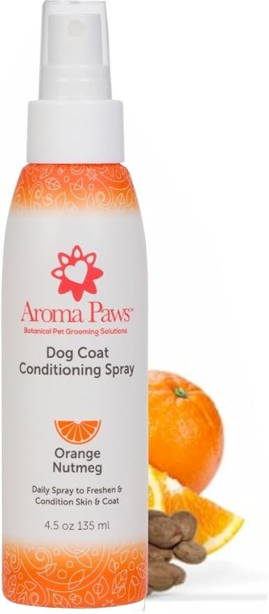 Aroma Paws Orange Nutmeg Dog Shampoo & Conditioner, 4.5 oz