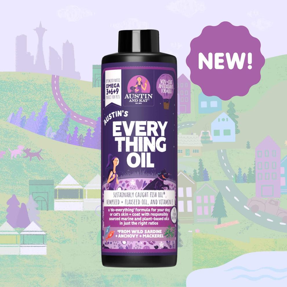 Austin and Kat Austin’s Everything Oil Dog & Cat Supplement, 16-oz