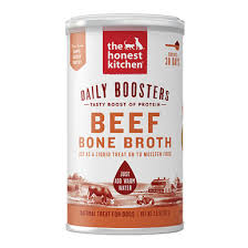 The Honest Kitchen Daily Boosters Instant Beef Bone Broth with Tumeric for Dogs