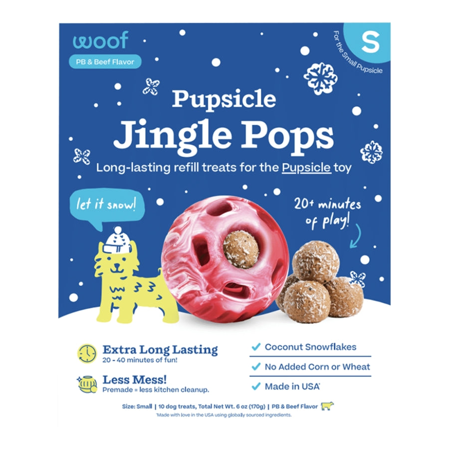 Woof Pupsicle Jingle Pops Dog Treats