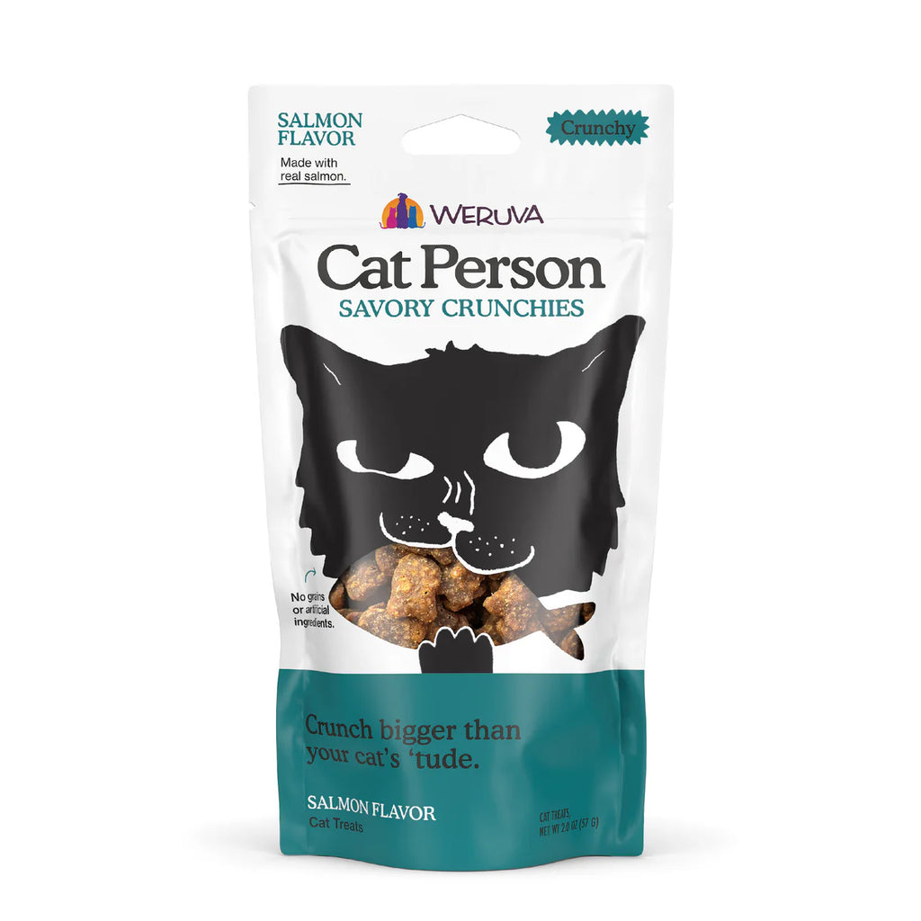 Weruva Cat Person Savory Crunchies Treats - 2oz