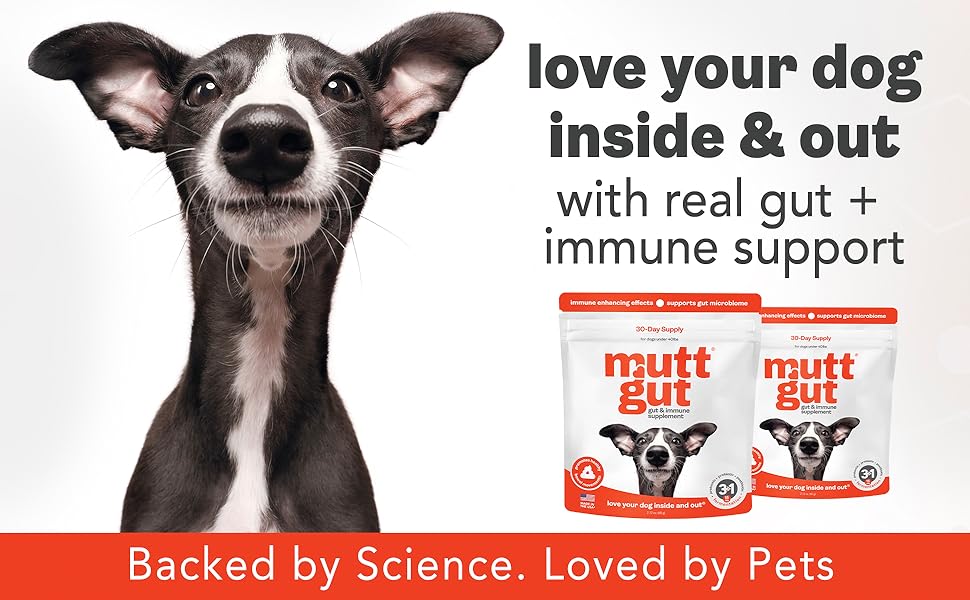 MuttGut™ Gut & Immune Supplement for Dogs