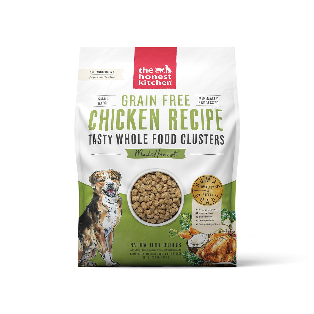 The Honest Kitchen Whole Food Clusters Chicken Grain-Free Dry Dog Food